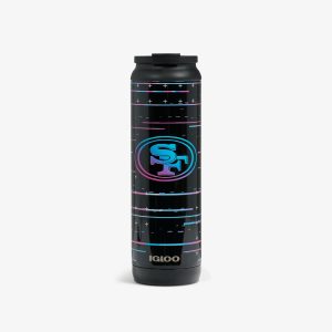 NFL Neon San Francisco 49ers 20 Oz Flip 'n' Sip Tumbler